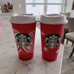 Starbucks 25 Year Anniversary Holiday Cup Set - 16oz